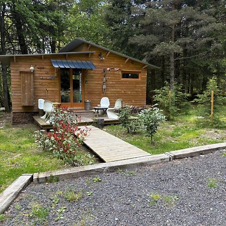 Chalet Libellule Domaine De La Mamounette Champclause Exterior foto