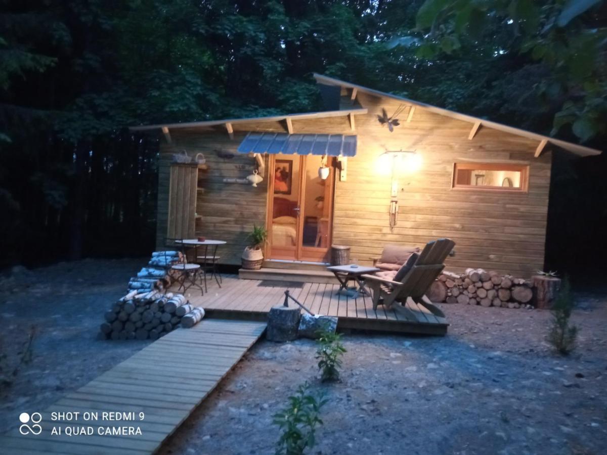 Chalet Libellule Domaine De La Mamounette Champclause Exterior foto